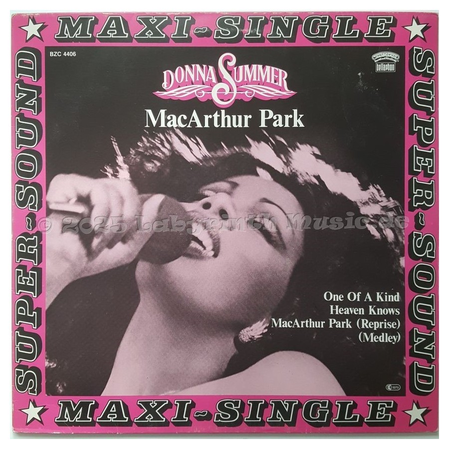 Donna Summer - Macarthur Park • 12" Vinyl Maxi • EX - Labyrinth Music