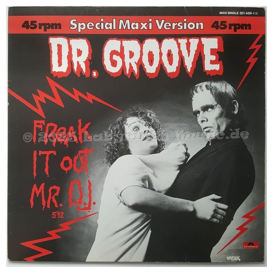 Dr. Groove - Freak It Out Mr. DJ • 12" Vinyl Maxi • EX - Labyrinth Music