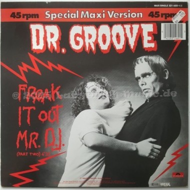 Dr. Groove - Freak It Out Mr. DJ • 12" Vinyl Maxi • EX - Labyrinth Music