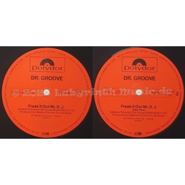 Dr. Groove - Freak It Out Mr. DJ • 12" Vinyl Maxi • EX - Labyrinth Music