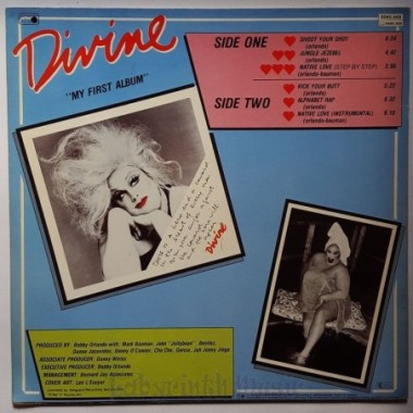Divine - My First Album • 12" Vinyl LP • EX - Labyrinth Music