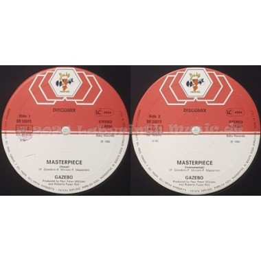 Gazebo - Masterpiece • 12" Vinyl Maxi - Labyrinth Music