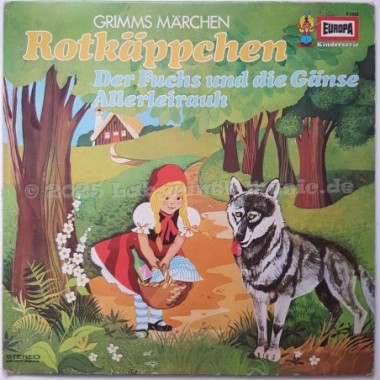 Gebrüder Grimm - Rotkäppchen • Der Fuchs Und Die Gänse • 12" Vinyl LP - Labyrinth Music