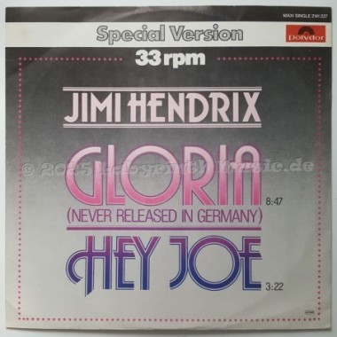 Jimi Hendrix - Gloria • 12" Vinyl Maxi • EX - Labyrinth Music