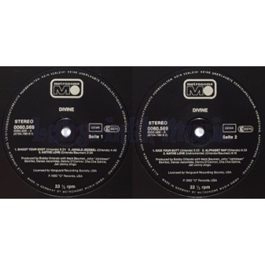 Divine - My First Album • 12" Vinyl LP • EX - Labyrinth Music