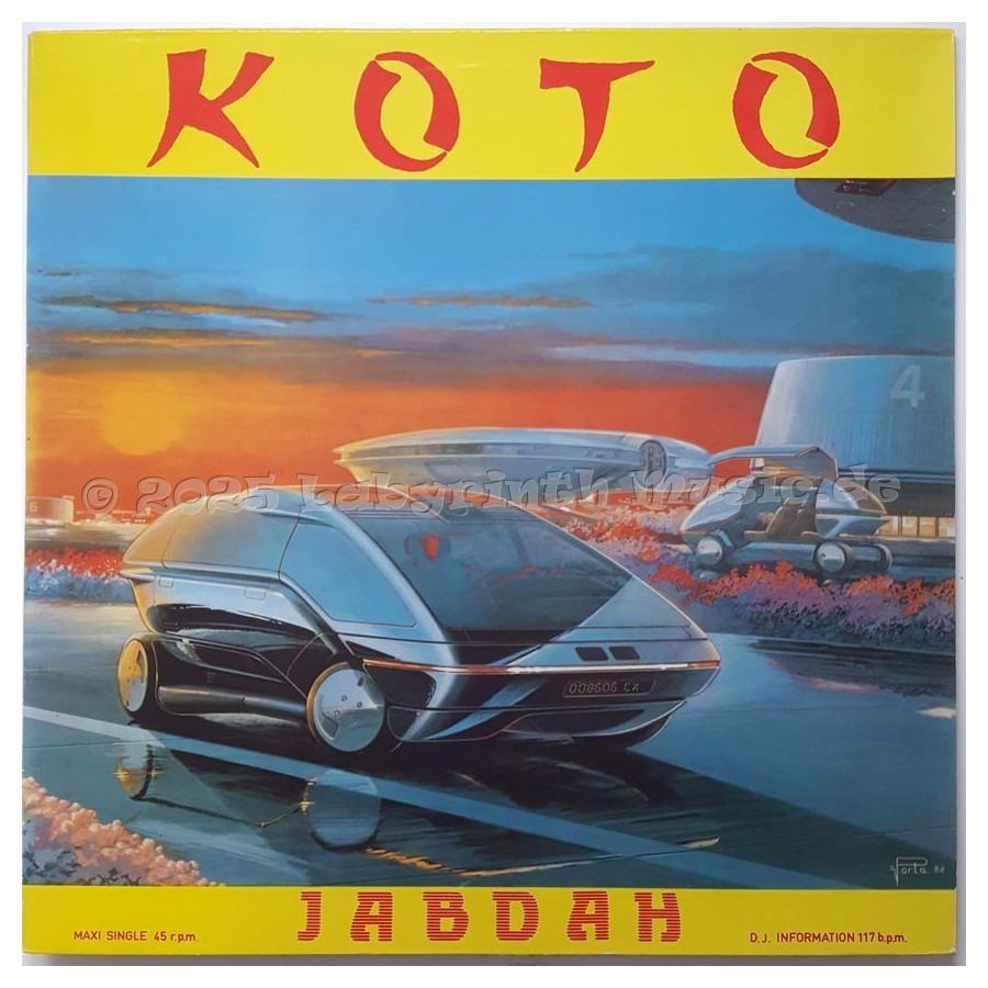 Koto - Jabdah • 12" Vinyl Maxi • NM - Labyrinth Music