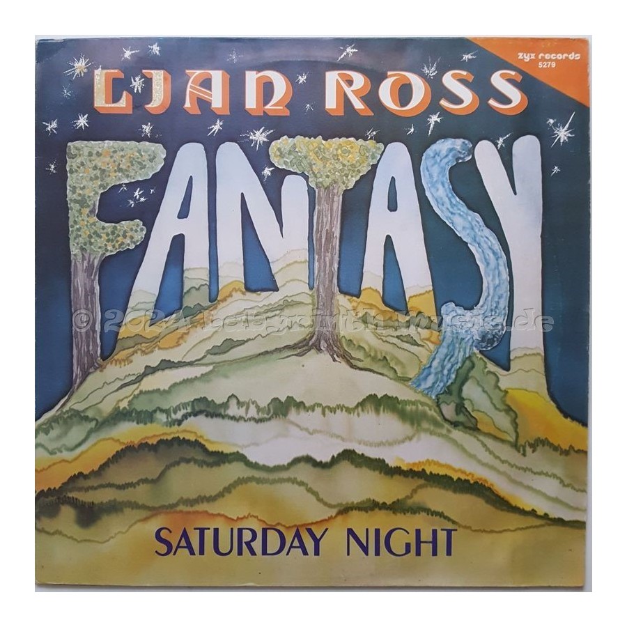 Lian Ross - Fantasy • 12" Vinyl Maxi • EX - Labyrinth Music