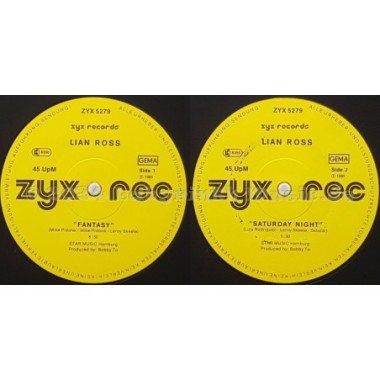 Lian Ross - Fantasy • 12" Vinyl Maxi • EX - Labyrinth Music