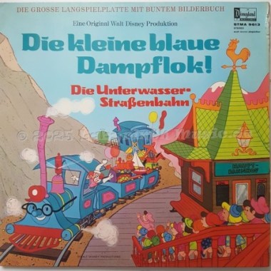 Various - Die Kleine Blaue Dampflok! • 12" Vinyl LP - Labyrinth Music