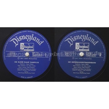 Various - Die Kleine Blaue Dampflok! • 12" Vinyl LP - Labyrinth Music