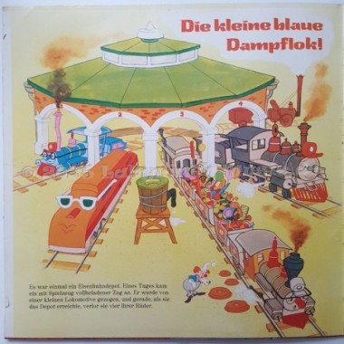 Various - Die Kleine Blaue Dampflok! • 12" Vinyl LP - Labyrinth Music