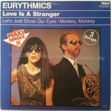 Eurythmics - Love Is A Stranger • 12" Vinyl Maxi • EX - Labyrinth Music