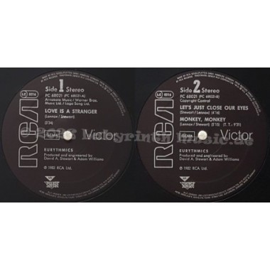 Eurythmics - Love Is A Stranger • 12" Vinyl Maxi • EX - Labyrinth Music
