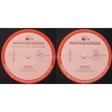 The Flirts - Passion • 12" Vinyl Maxi • NM - Labyrinth Music