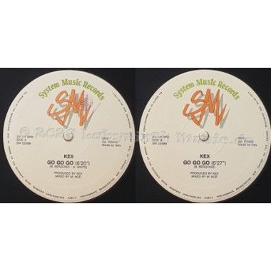 Kex - Go Go Go • 12" Vinyl Maxi • MINT - Labyrinth Music