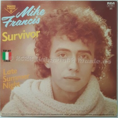 Mike Francis - Survivor • 12" Vinyl Maxi • EX - Labyrinth Music