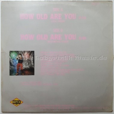 Miko Mission - How Old Are You • 12" Vinyl Maxi - Labyrinth Music