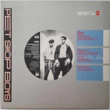 Pet Shop Boys - West End Girls • 12" Vinyl Maxi • EX - Labyrinth Music