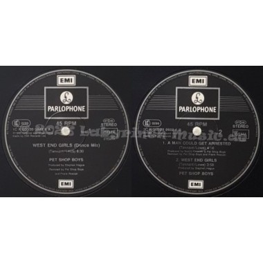 Pet Shop Boys - West End Girls • 12" Vinyl Maxi • EX - Labyrinth Music