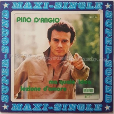 Pino D'Angio' - Ma Quale Idea • 12" Vinyl Maxi - Labyrinth Music
