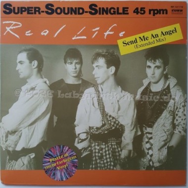 Real Life - Send Me An Angel • 12" Vinyl Maxi • EX - Labyrinth Music