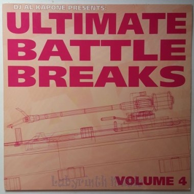 DJ Al Kapone - Ultimate Battle Breaks Volume 4 • 12" Vinyl LP - Labyrinth Music
