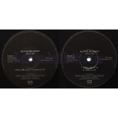 Alpha Blondy And The Solar System - Heal Me • 12" Vinyl Maxi • NM - Labyrinth Music
