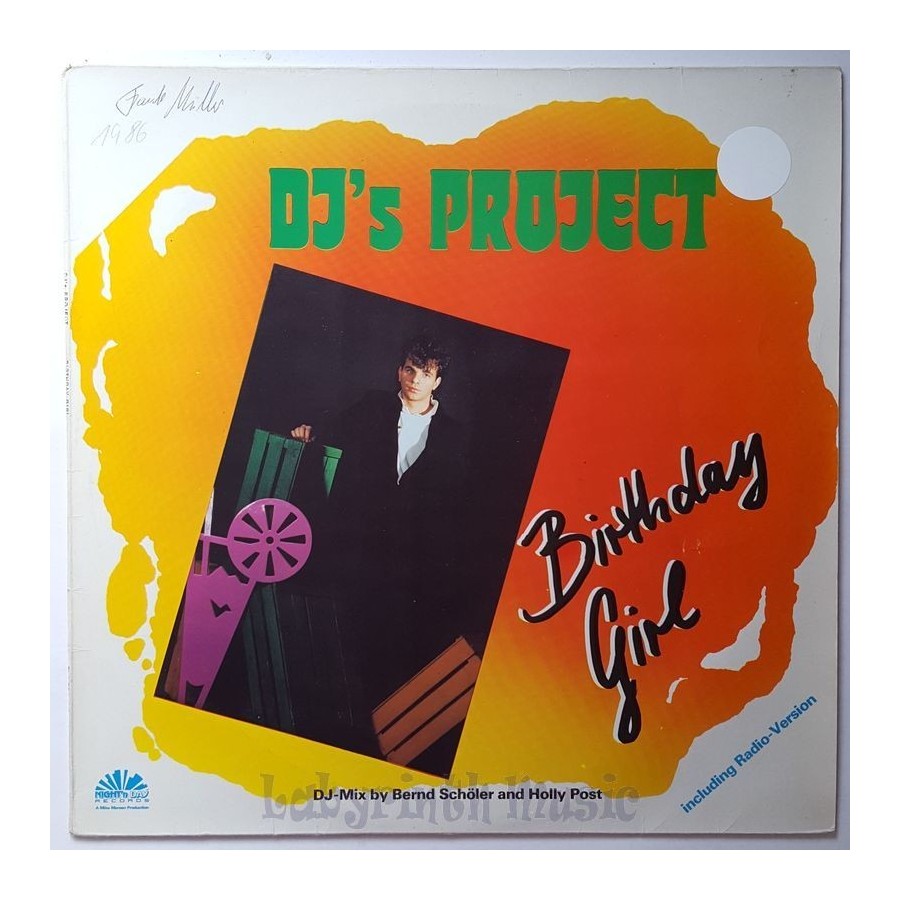DJ's Project - Birthday Girl • 12" Vinyl Maxi - Labyrinth Music
