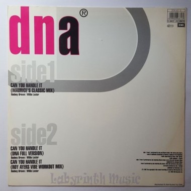 DNA Feat. Sharon Redd - Can You Handle It • 12" Vinyl Maxi • NM - Labyrinth Music