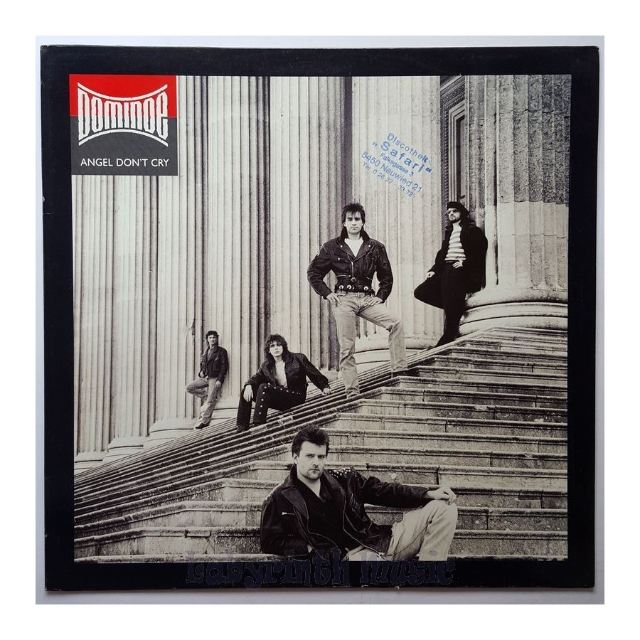 Dominoe - Angel Don't Cry • 12" Vinyl Maxi • EX - Labyrinth Music