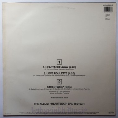 Don Johnson - Heartache Away • 12" Vinyl Maxi • EX - Labyrinth Music