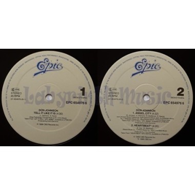 Don Johnson - Tell It Like It Us • 12" Vinyl Maxi • MINT - Labyrinth Music