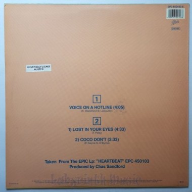 Don Johnson - Voice On A Hotline • 12" Vinyl Maxi - Labyrinth Music