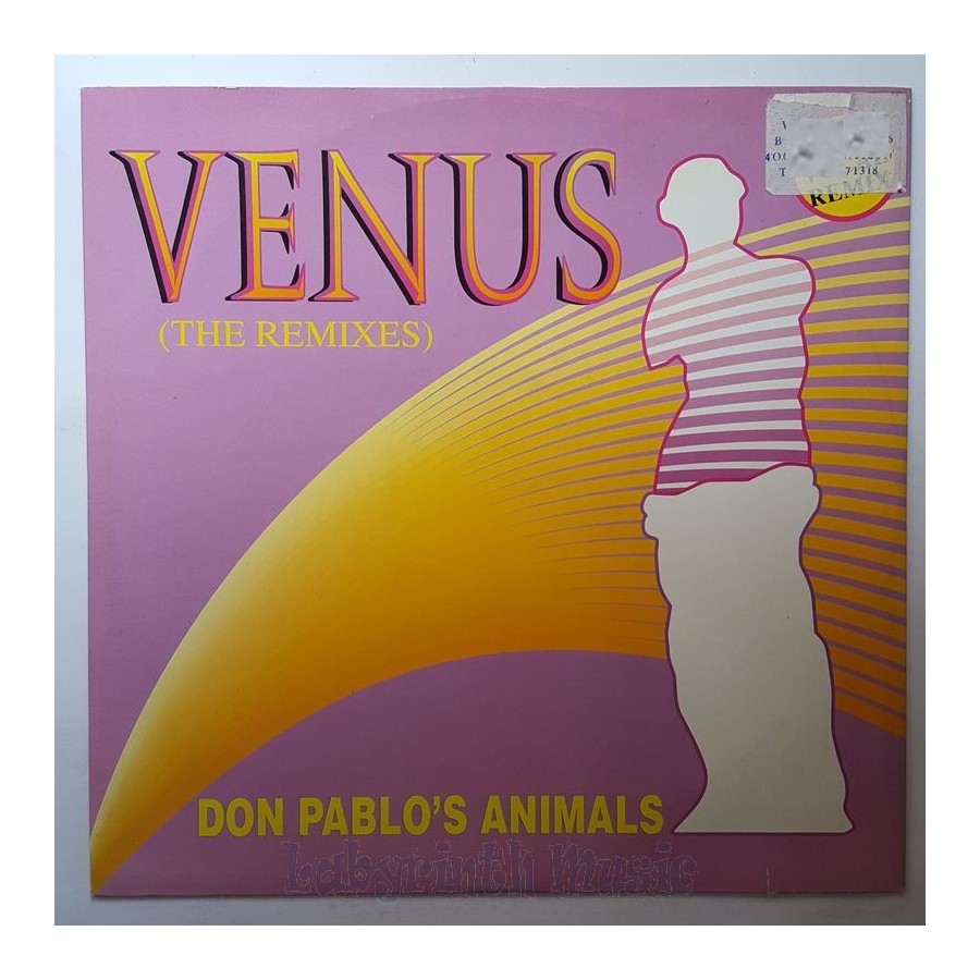 Don Pablo's Animals - Venus • The Remixes • 12" Vinyl Maxi • EX - Labyrinth Music