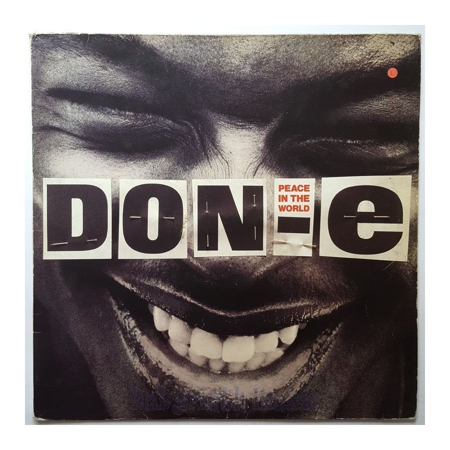 Don-E - Peace In The World • 12" Vinyl Maxi - Labyrinth Music