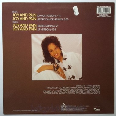 Donna Allen - Joy And Pain • 12" Vinyl Maxi • MINT - Labyrinth Music