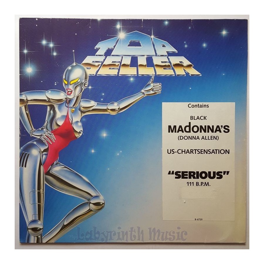 Donna Allen - Serious • 12" Vinyl Maxi - Labyrinth Music