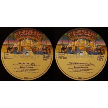 Donna Summer - Dim All The Lights • 12" Vinyl Maxi • NM - Labyrinth Music