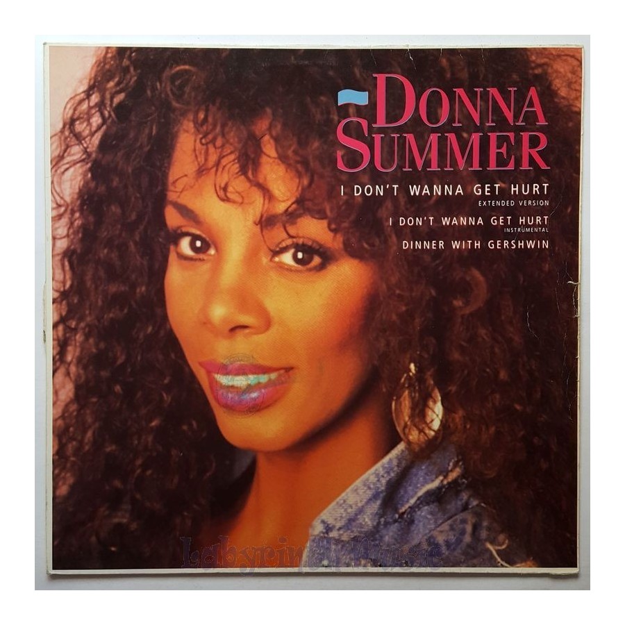 Donna Summer - I Don't Wanna Get Hurt • 12" Vinyl Maxi - Labyrinth Music