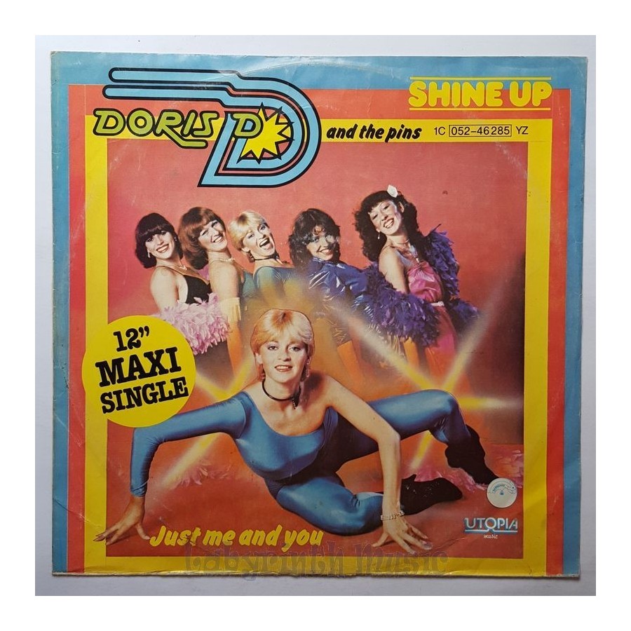 Doris D And The Pins - Shine Up • 12" Vinyl Maxi - Labyrinth Music