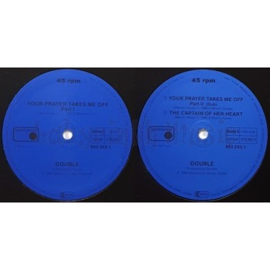Double - The Captain Of Her Heart • 12" Vinyl Maxi • EX - Labyrinth Music