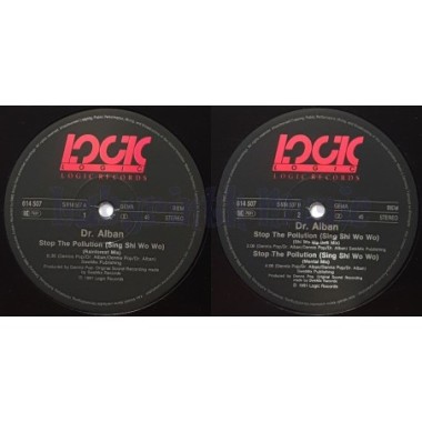 Dr. Alban - Sing Shi-Wo-Wo (Stop The Pollution) • 12" Vinyl Maxi • MINT - Labyrinth Music