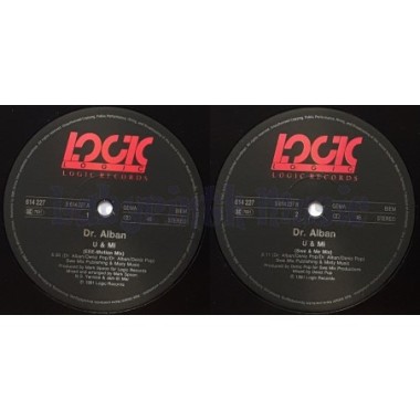 Dr. Alban - U & Mi • 12" Vinyl Maxi • MINT - Labyrinth Music