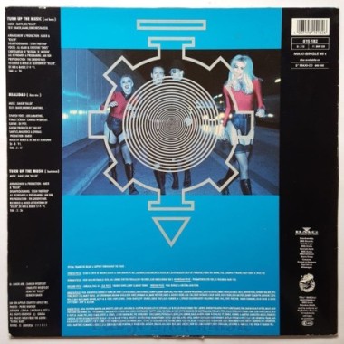 Dr. Baker - Turn Up The Music • 12" Vinyl Maxi • EX - Labyrinth Music