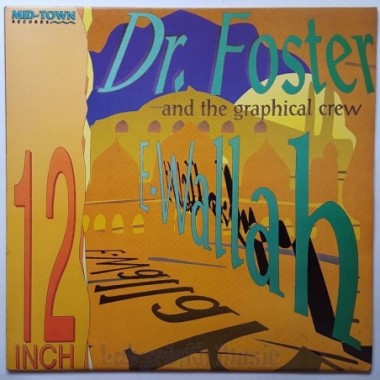 Dr. Foster - E-Wallah • 12" Vinyl Maxi • MINT - Labyrinth Music
