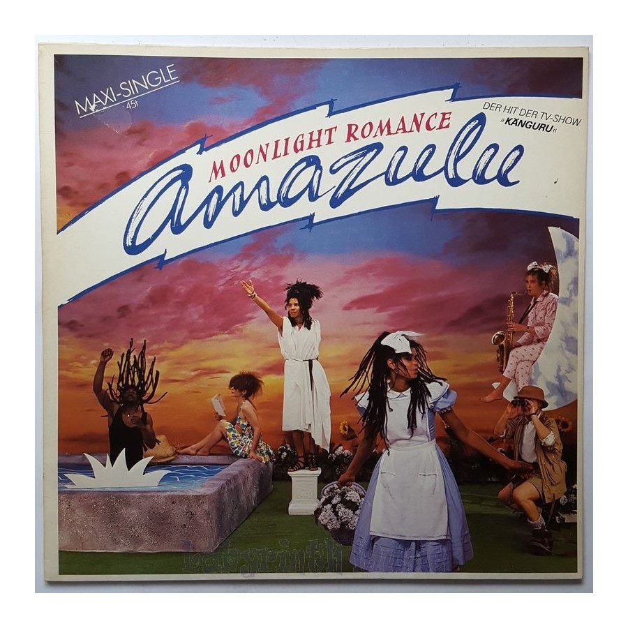 Amazulu - Moonlight Romance • 12" Vinyl Maxi • EX - Labyrinth Music