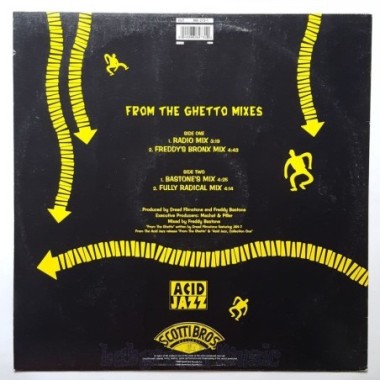Dread Flimstone And The Modern Tone Age Family - From The Ghetto Mixes • 12" Vinyl Maxi • EX - Labyrinth Music