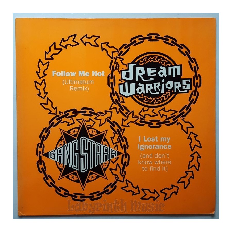 Dream Warriors - Follow Me Not • 12" Vinyl Maxi • MINT - Labyrinth Music