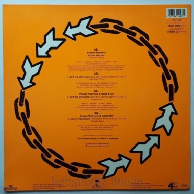 Dream Warriors - Follow Me Not • 12" Vinyl Maxi • MINT - Labyrinth Music