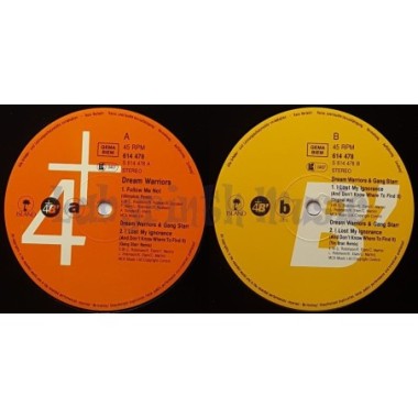 Dream Warriors - Follow Me Not • 12" Vinyl Maxi • MINT - Labyrinth Music